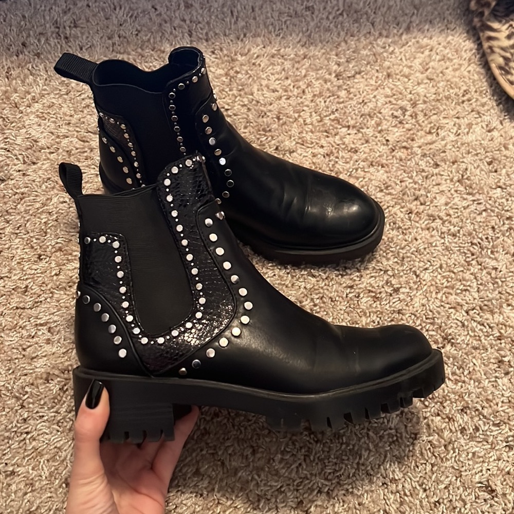 Zara black boots